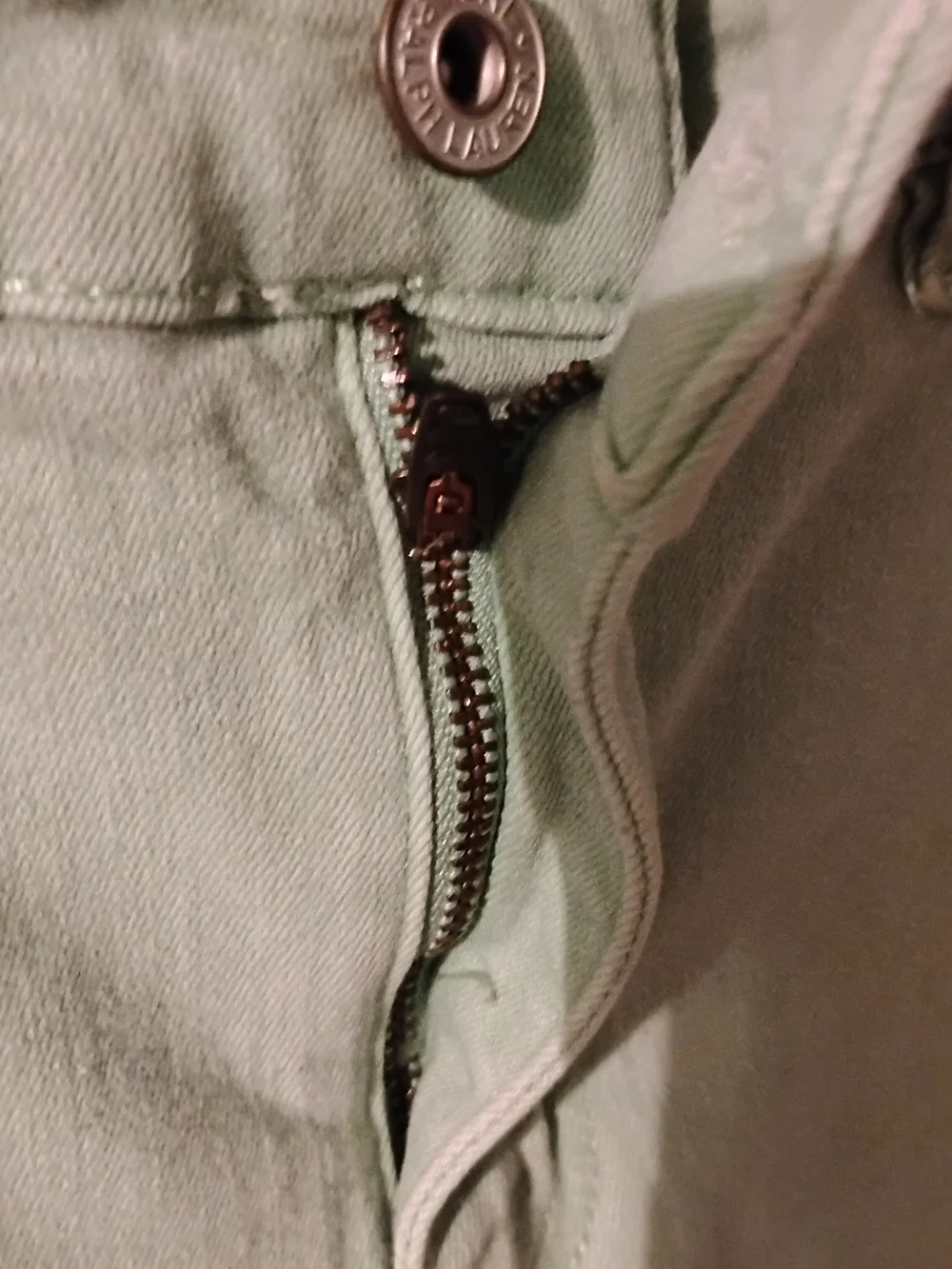 Ralph Lauren Light Mint High-Rise Jeans